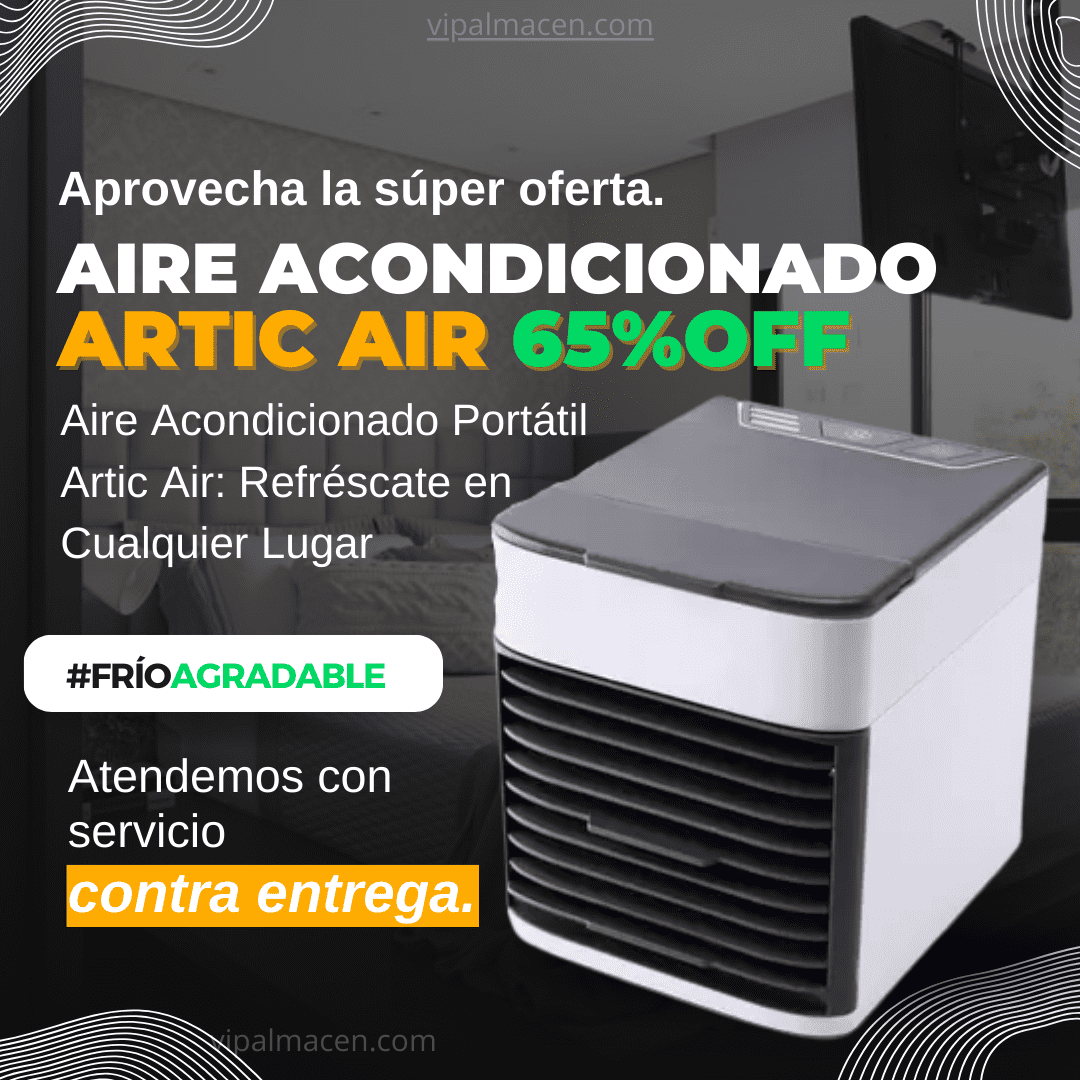 Aire Acondicionado Portátil Arctic Air Ultra - con humidificador 3X