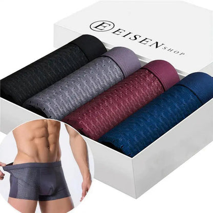 Kit 12 Calzoncillos Ice Boxer [ULTRA CÓMODO] Oferta Única